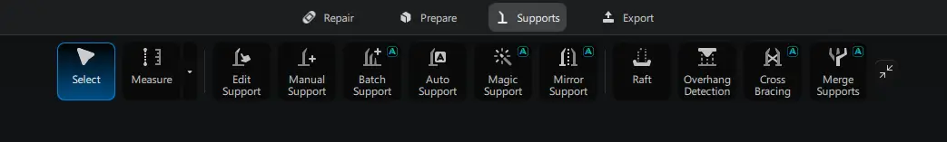 Chitubox support generation tools